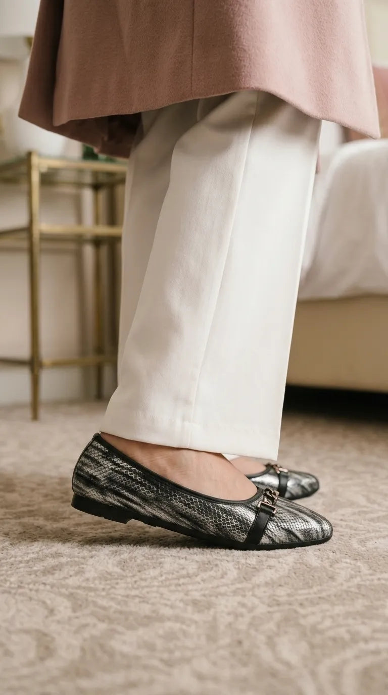 Grey Pumps For Ladies WN1516