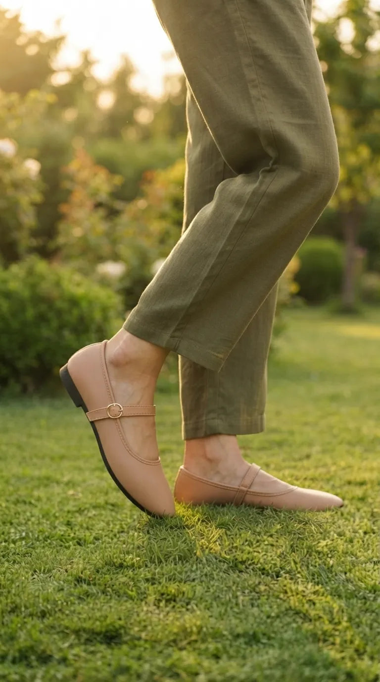Beige Pumps For Ladies WN1522