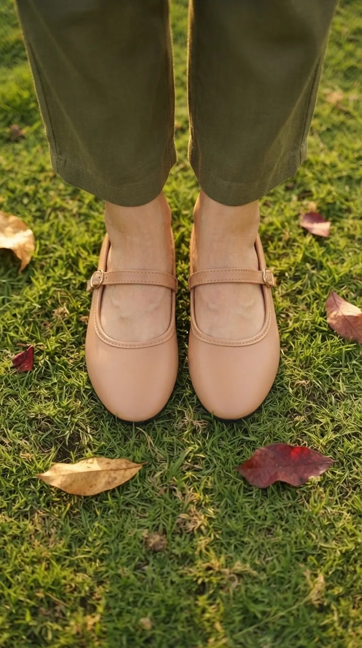Beige Pumps For Ladies WN1522