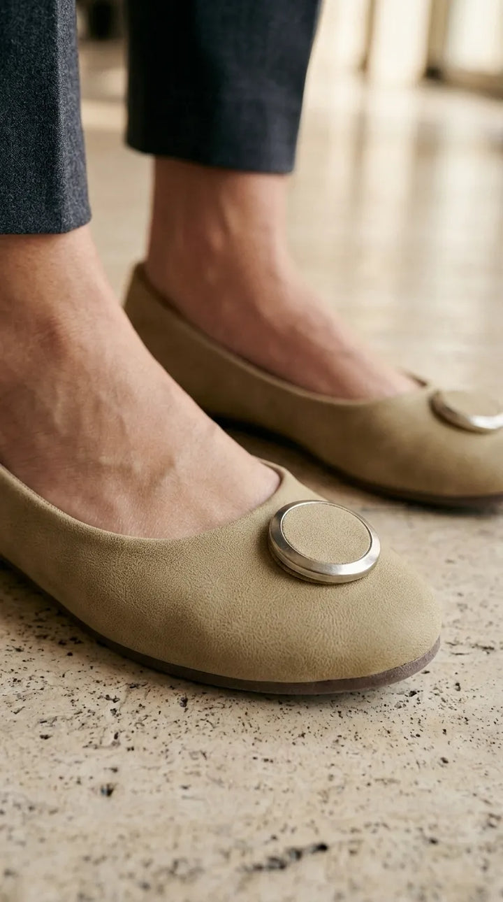 Beige Pumps For Ladies WN1544