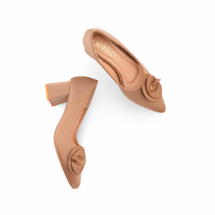 Beige Pumps For Ladies WN1559
