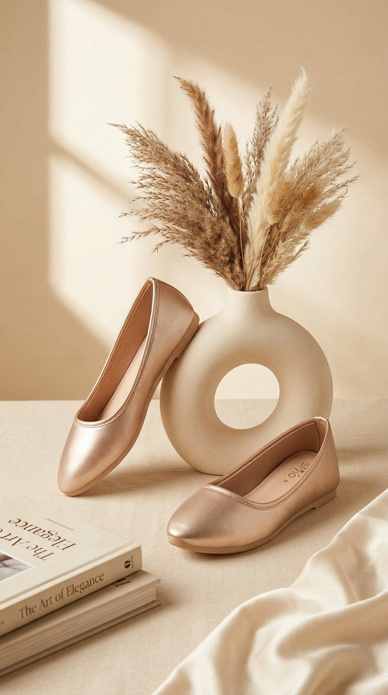 Golden Pumps For Ladies WN1562