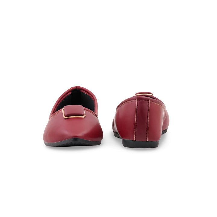 Maroon Pumps For Ladies WN1568