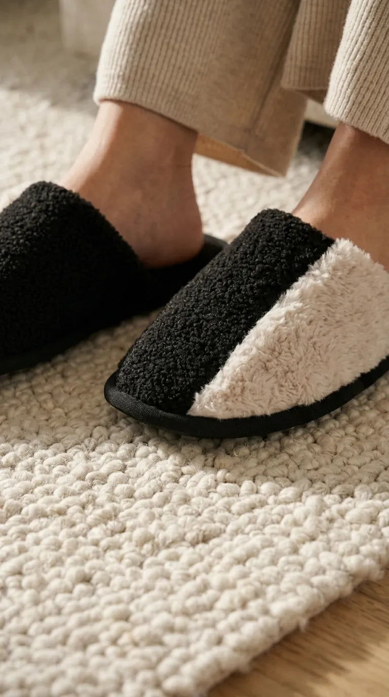 Black Casual Slipper For Ladies WN3051