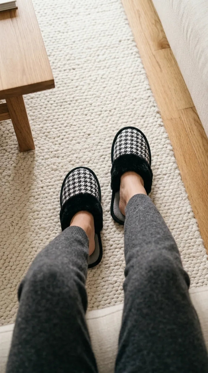 Black Casual Slipper For Ladies WN3052
