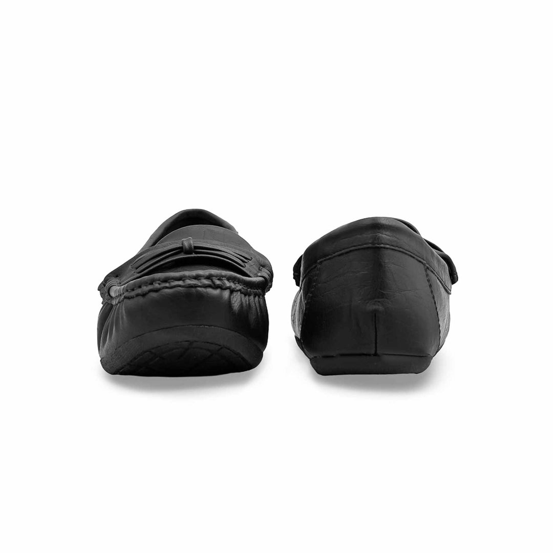 Black Women Moccasin WN4488