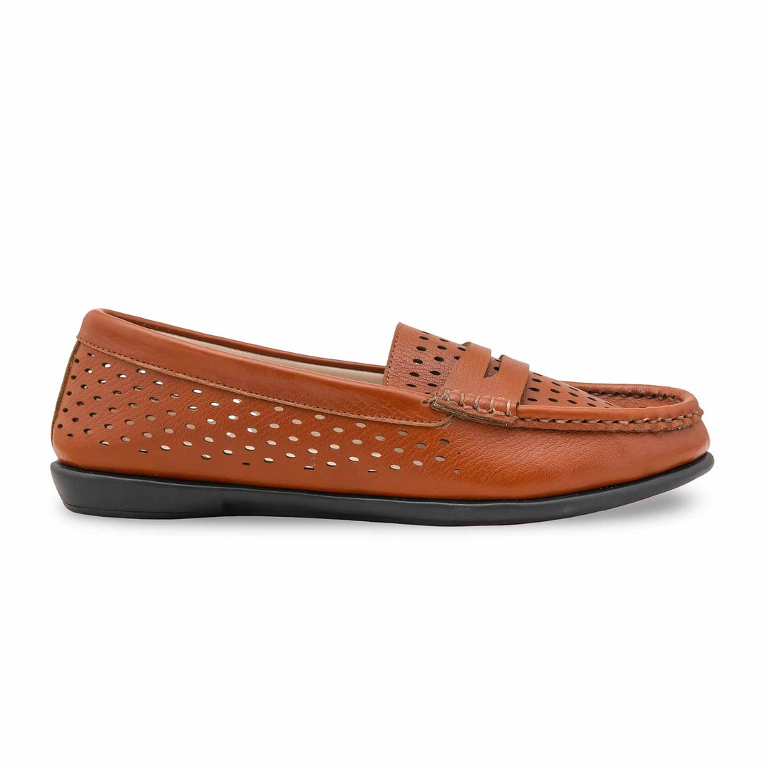 Tan Moccasin For Ladies WN4491