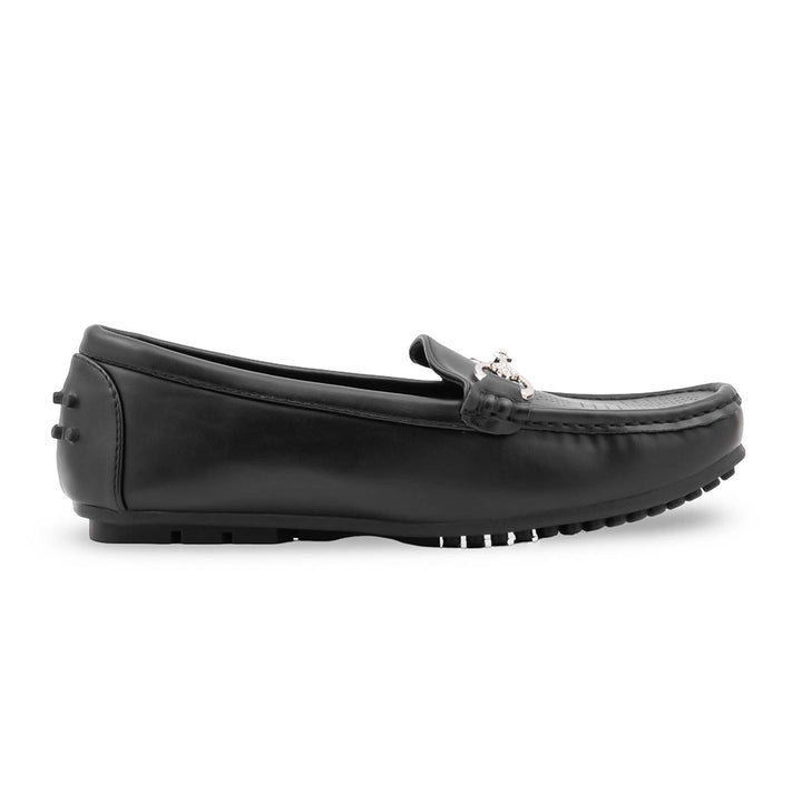 Black Moccasin For Women WN4512