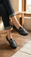 Black Moccasin For Women WN4512