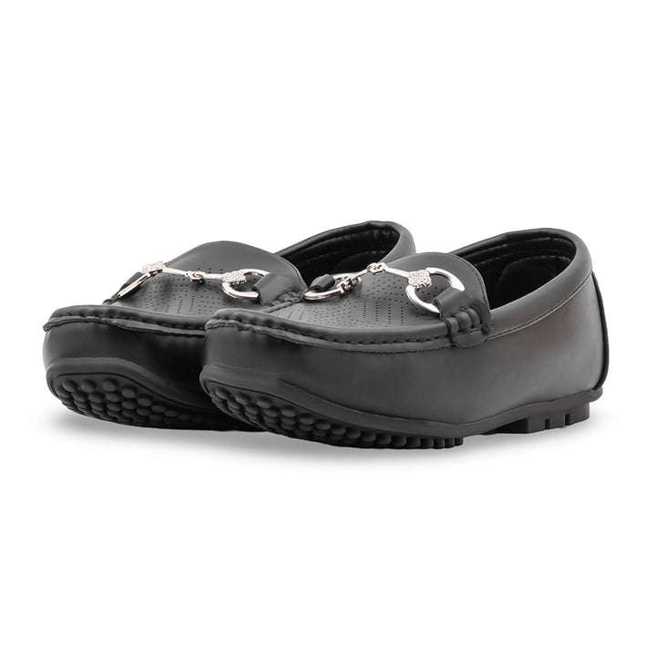 Black Moccasin For Women WN4512