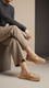 Beige Moccasin For Women WN4516
