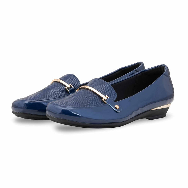 Navy Moccasin For Ladies WN4519