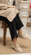 Beige Women Moccasin WN4524