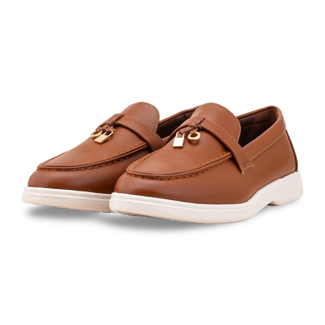 Brown Women Moccasin WN4524