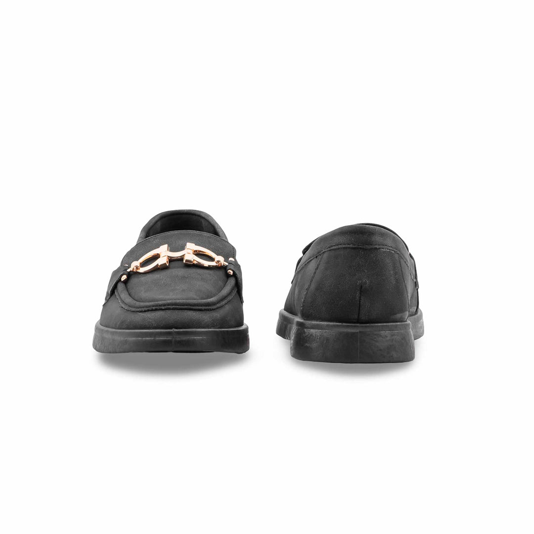 Black Moccasin For Women WN4546