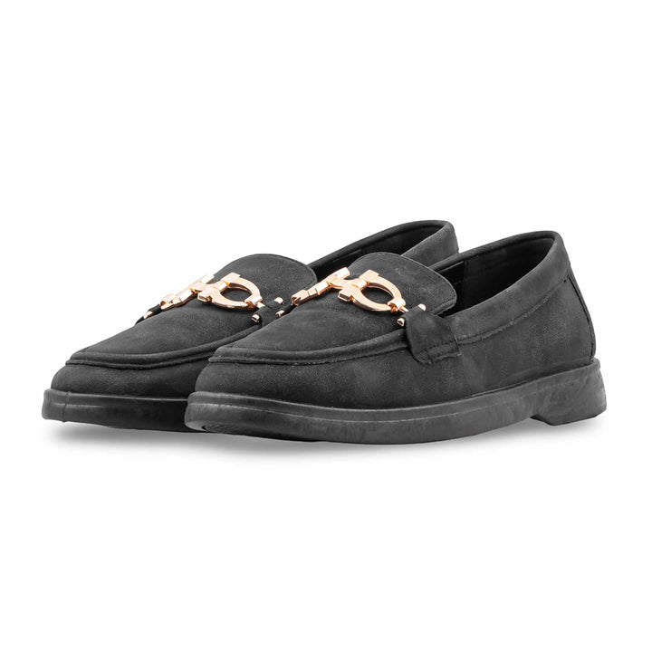 Black Moccasin For Women WN4546