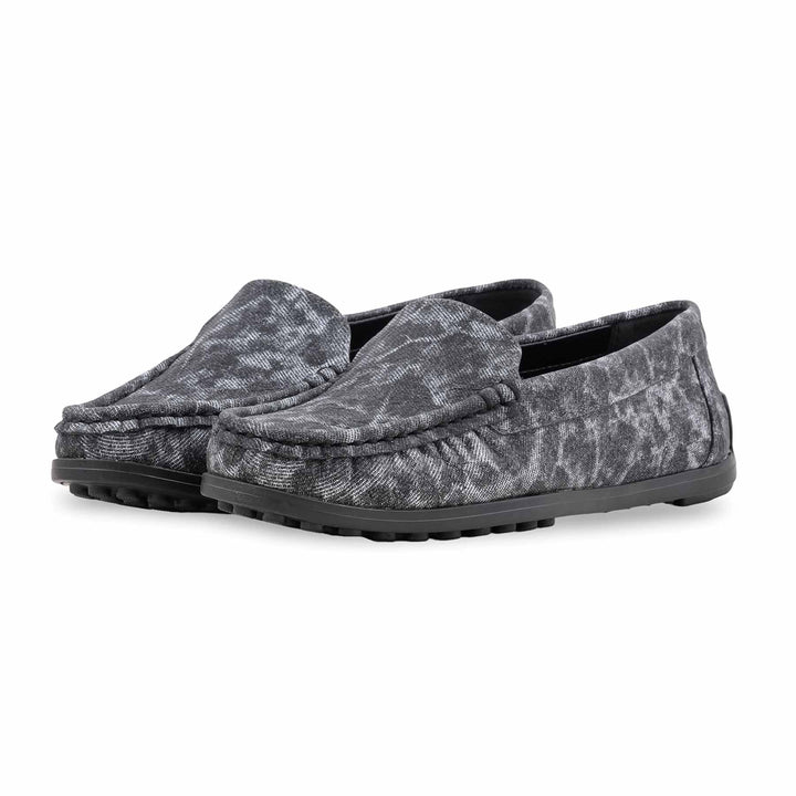 Black Moccasin For Ladies WN4549