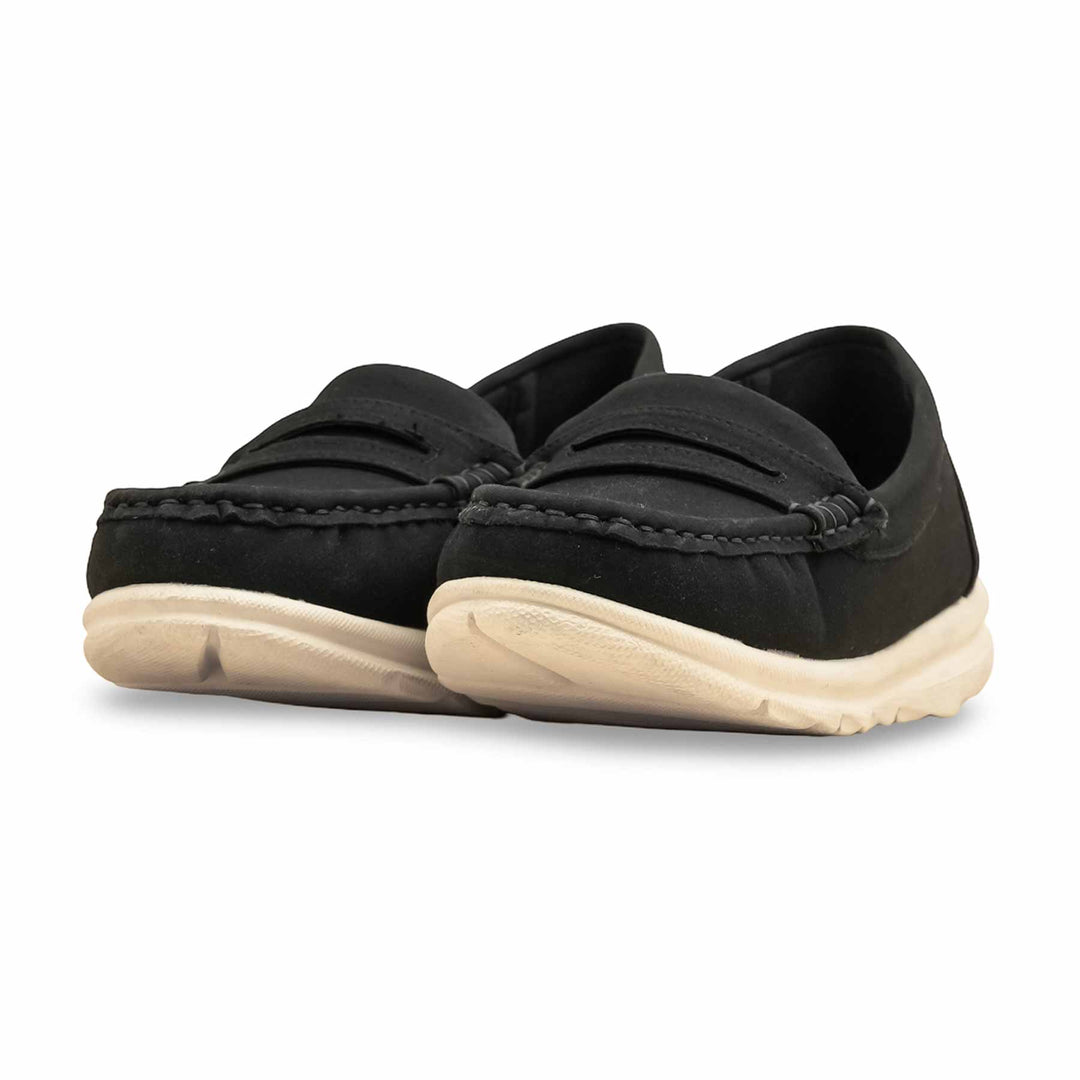 Black Women Moccasin WN4551