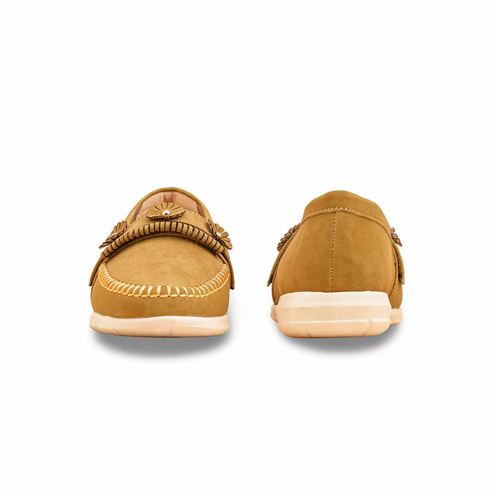 Mustard Moccasin For Ladies WN4558