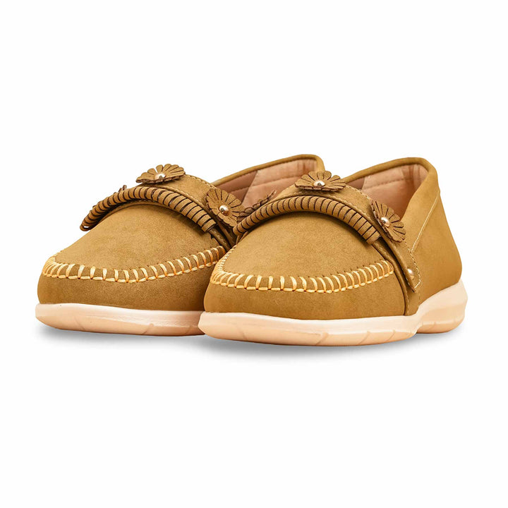 Mustard Moccasin For Ladies WN4558