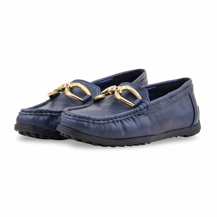 Blue Moccasin For Ladies WN4567