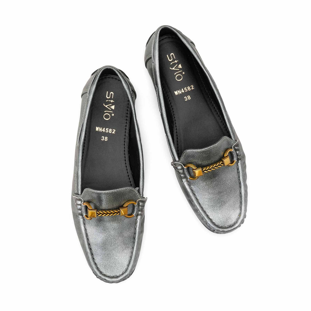 Grey Moccasin For Women WN4582