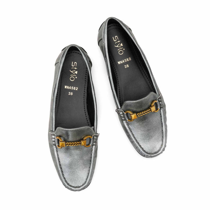 Grey Moccasin For Women WN4582