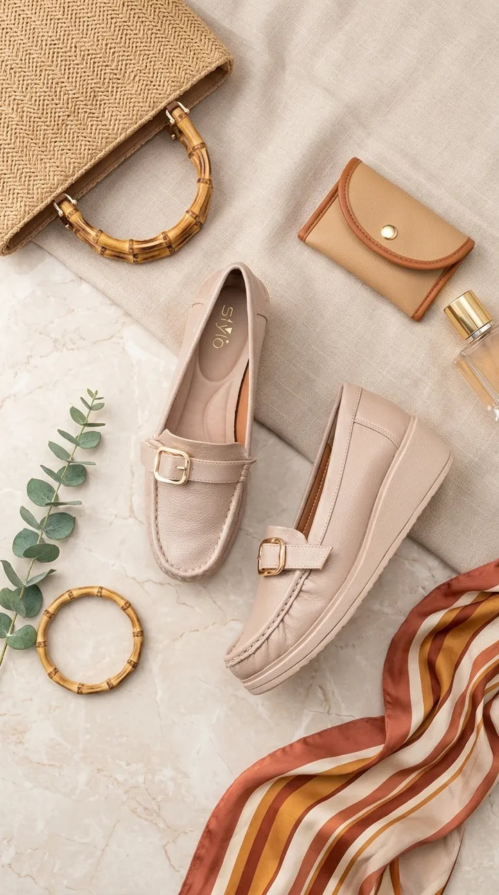 Fawn Moccasin For Ladies WN4586