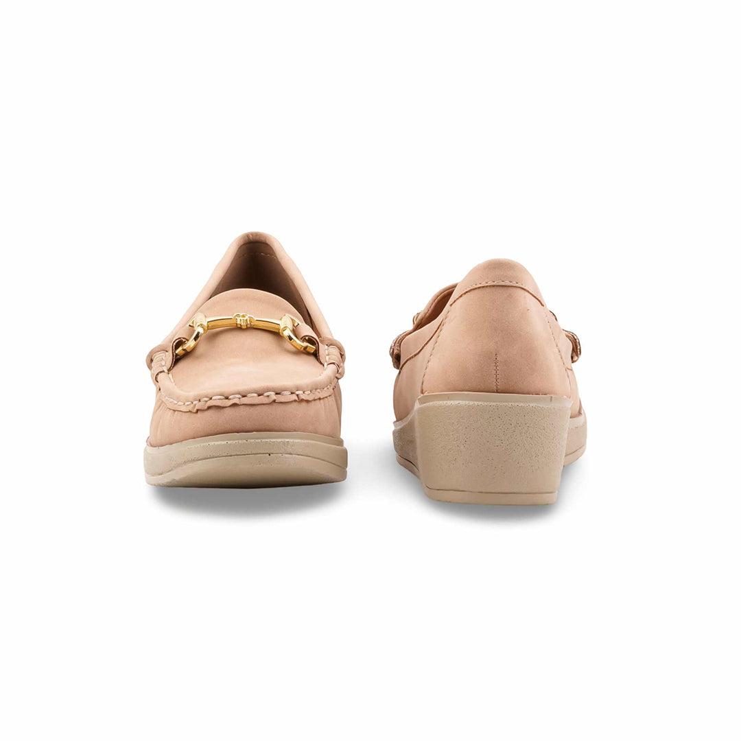 Beige Moccasin For Women WN4587