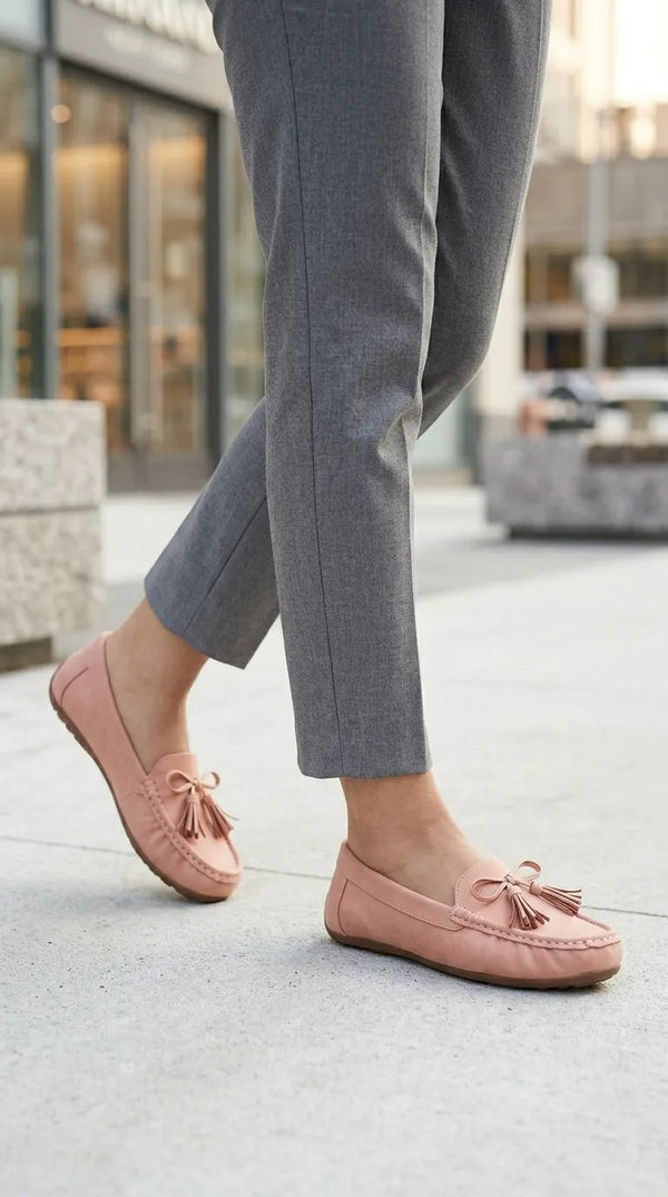 Pink Moccasin For Ladies WN4589