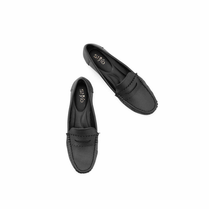 Black Moccasin For Women WN4591