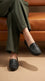 Black Moccasin For Women WN4591