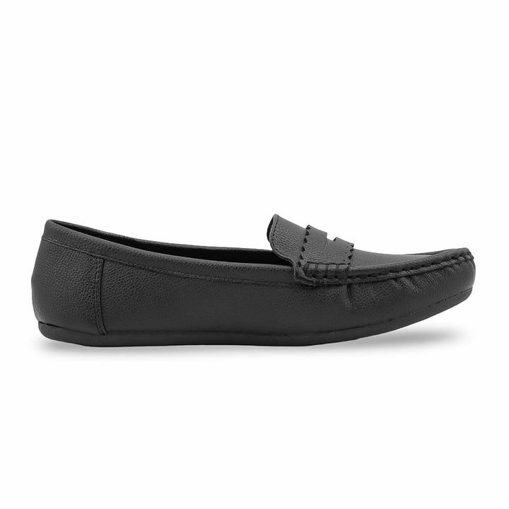 Black Moccasin For Women WN4591