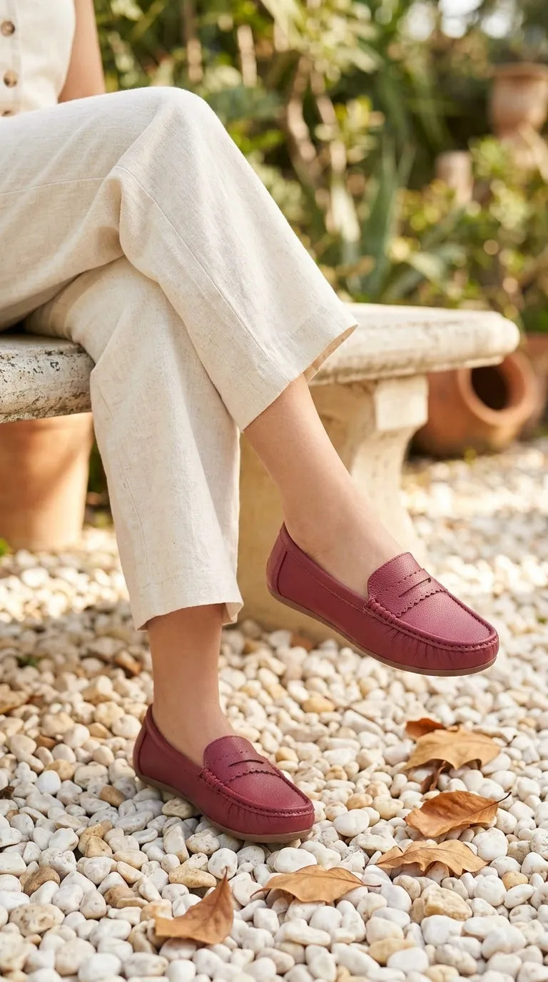 Rust Moccasin For Women WN4591