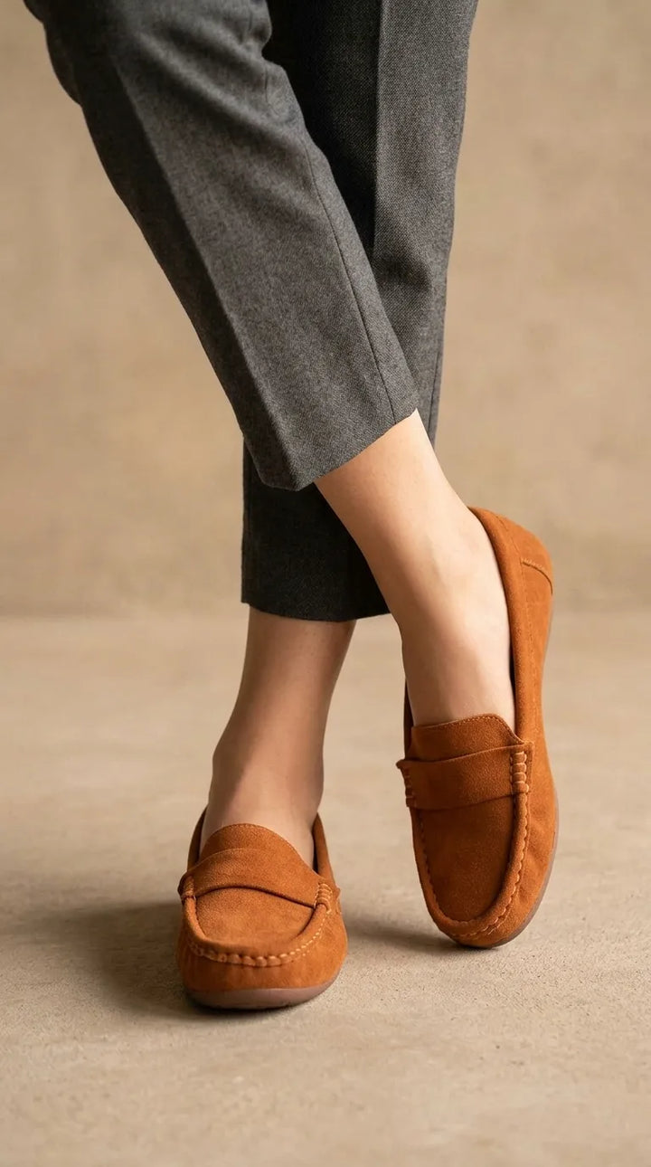 Tan Moccasin For Women WN4592