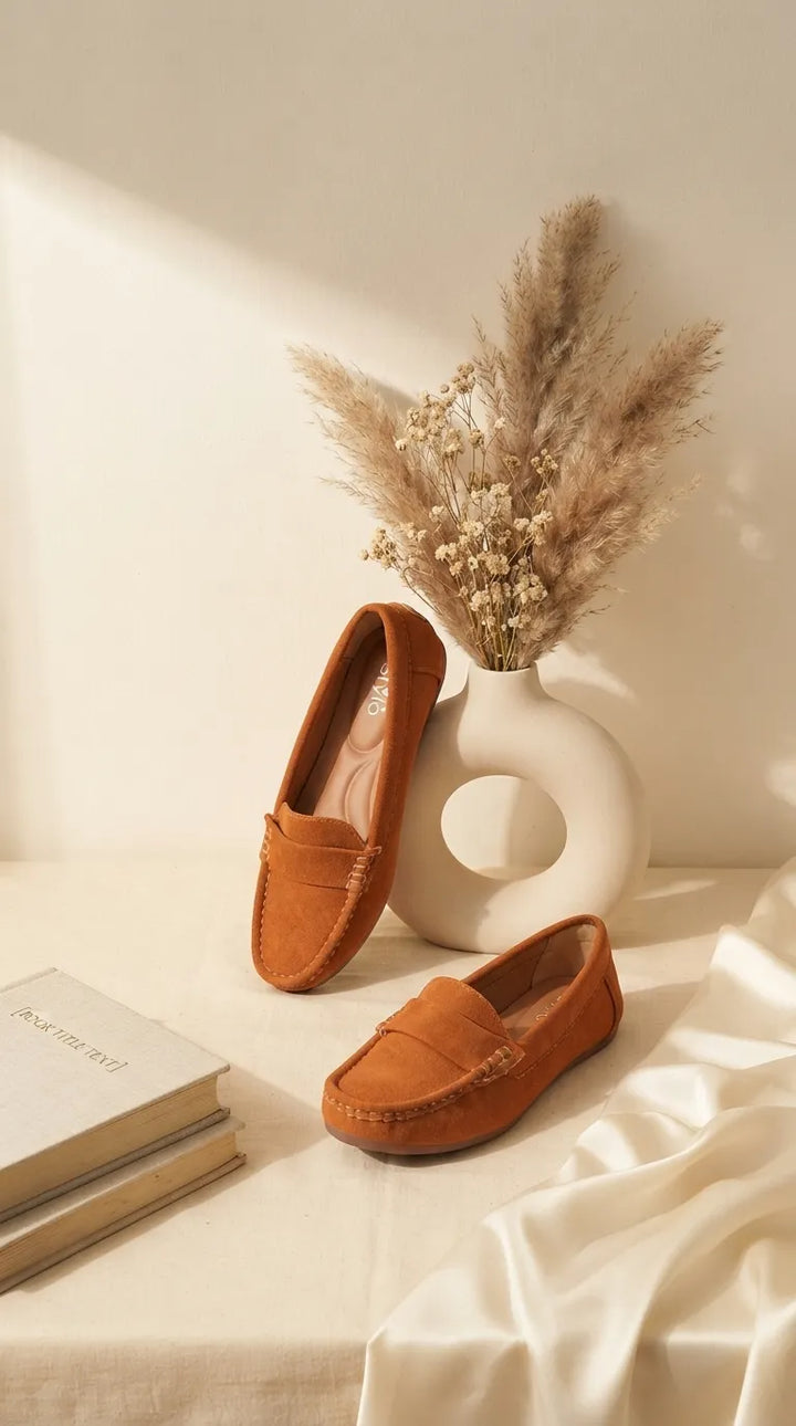 Tan Moccasin For Women WN4592