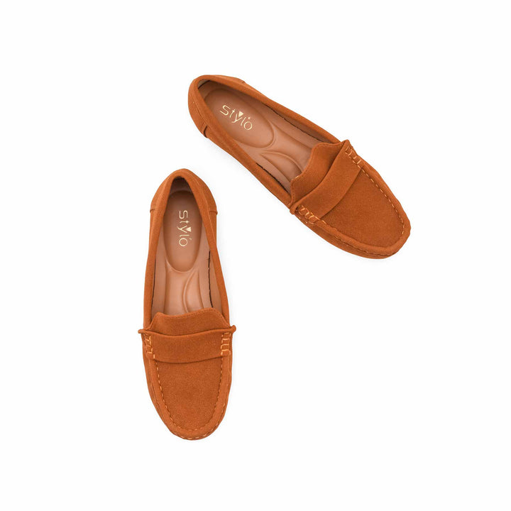 Tan Moccasin For Women WN4592