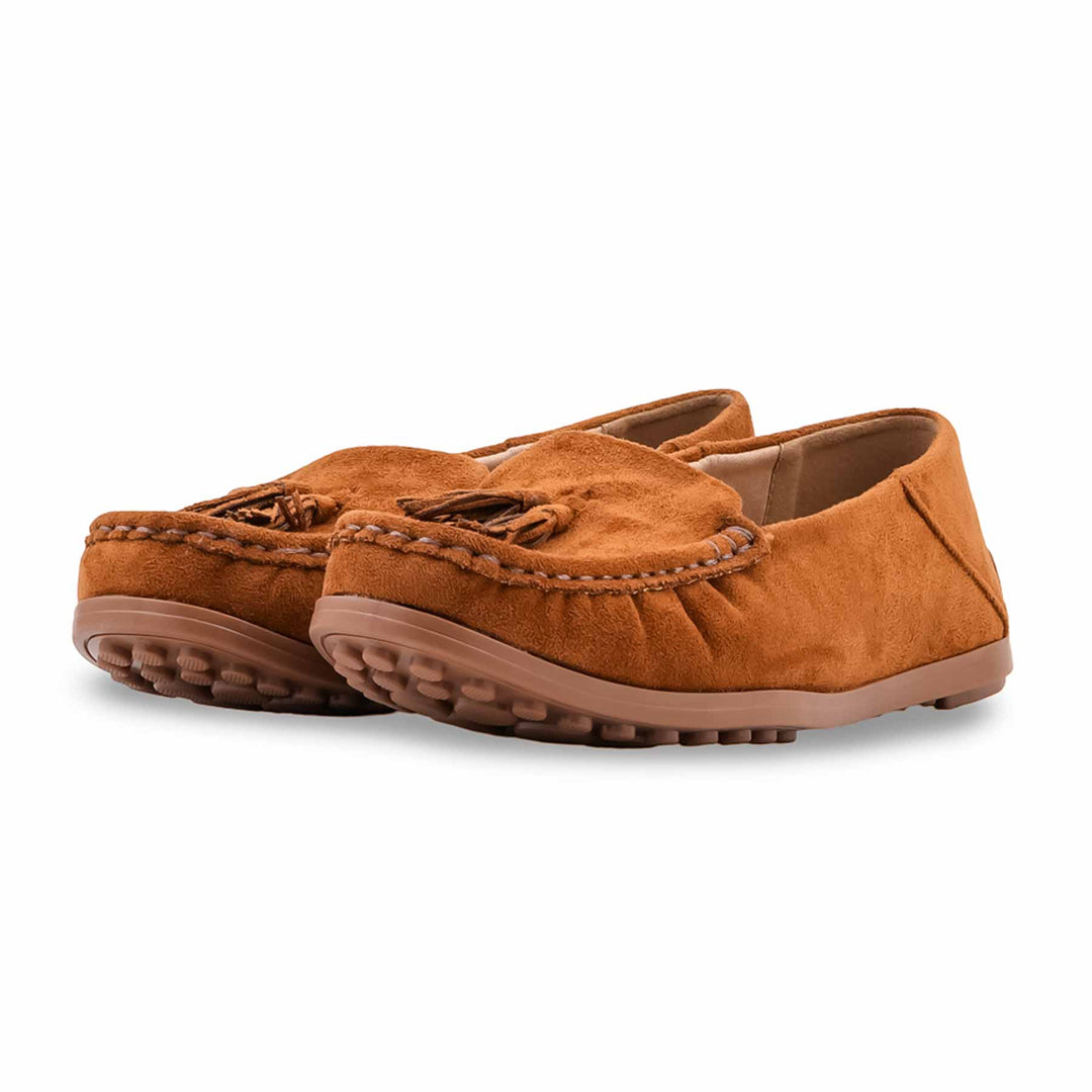 Mustard Moccasin For Ladies WN4595