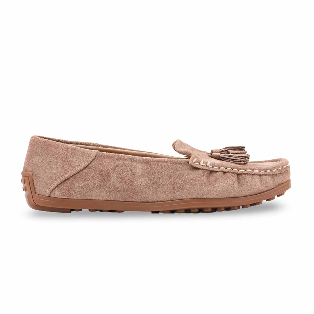 Beige Moccasin For Women WN4595