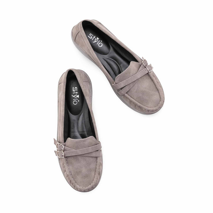 Grey Moccasin For Women WN4597