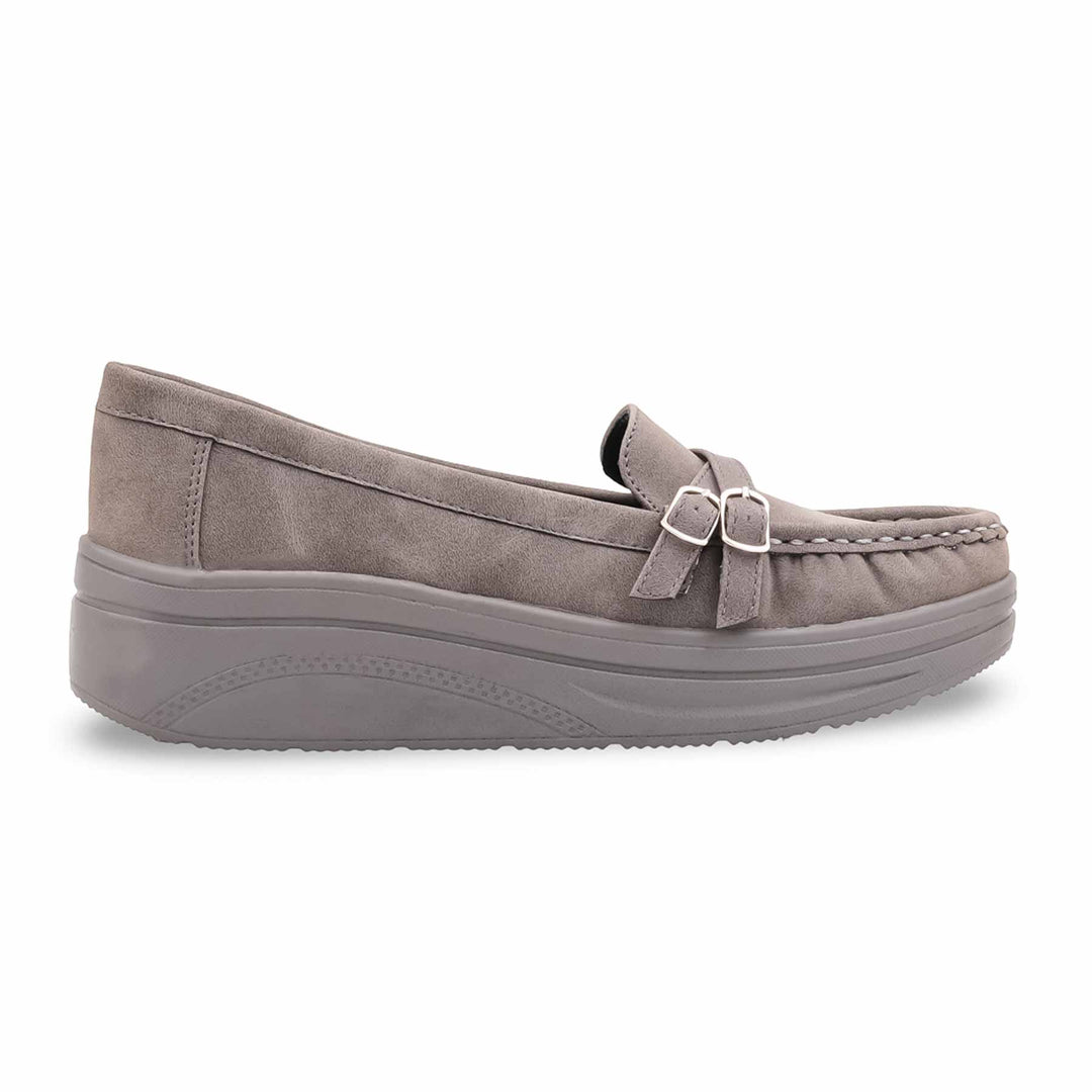 Grey Moccasin For Women WN4597