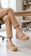 Beige Moccasin For Ladies WN4597