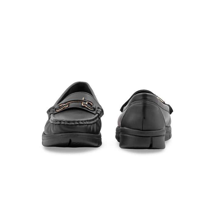 Black Moccasin For Women WN4598