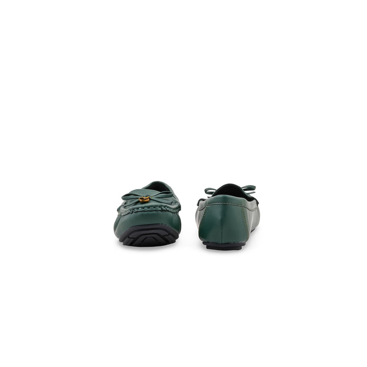 Green Moccasin For Women WN4603