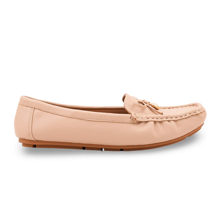 Beige Moccasin For Women WN4603