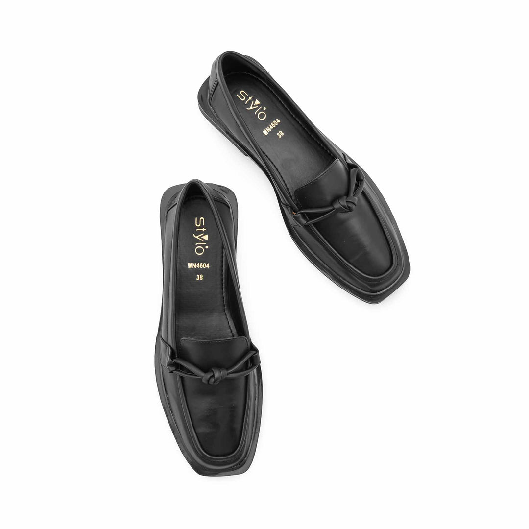 Black Moccasin For Women WN4604