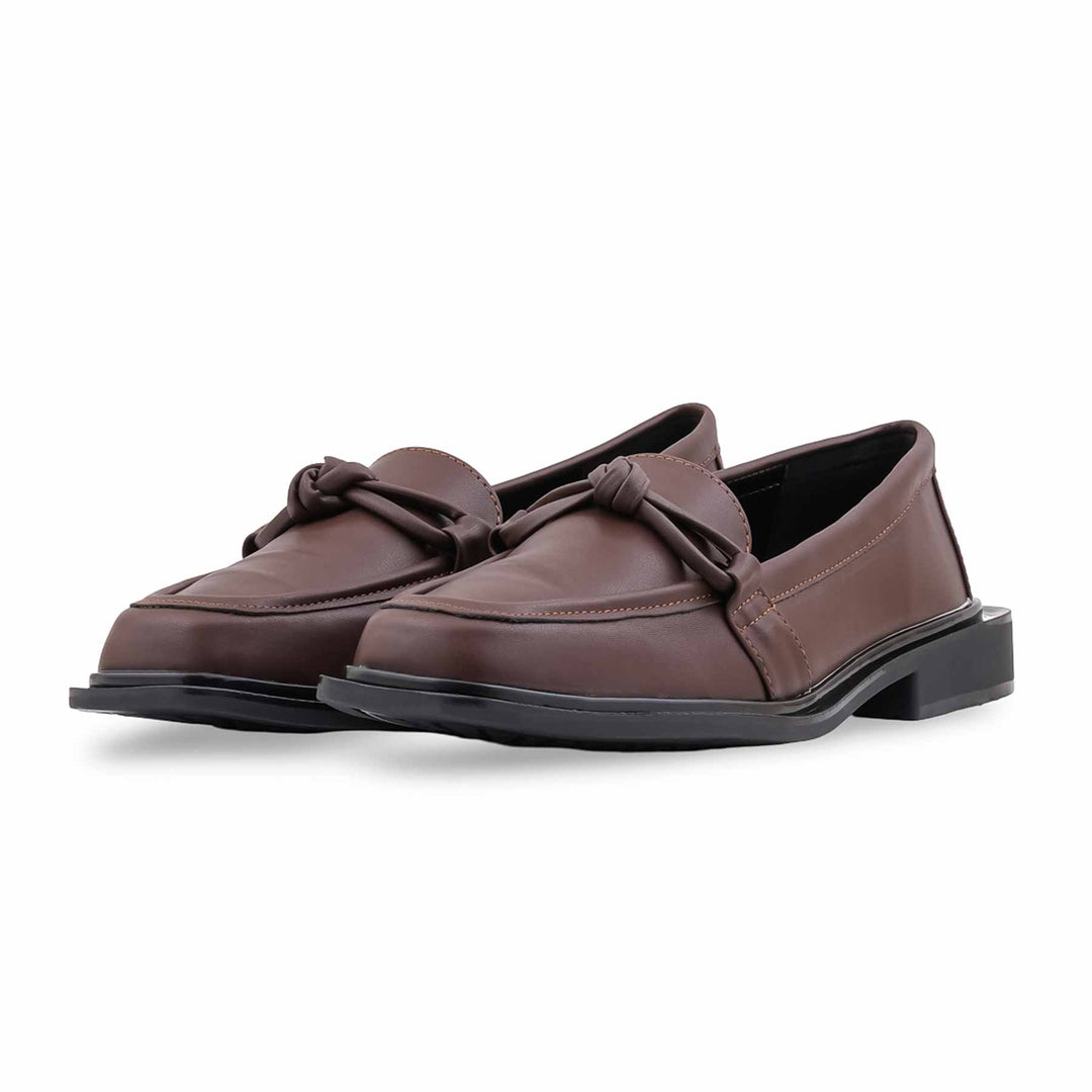 Brown Moccasin For Women WN4604