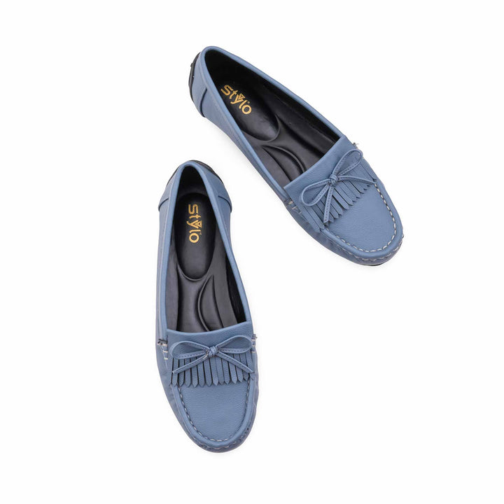 Blue Moccasin For Women WN4607