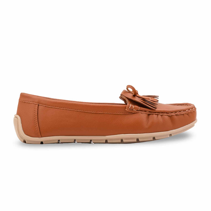Tan Moccasin For Women WN4607