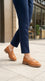 Tan Moccasin For Ladies WN4617